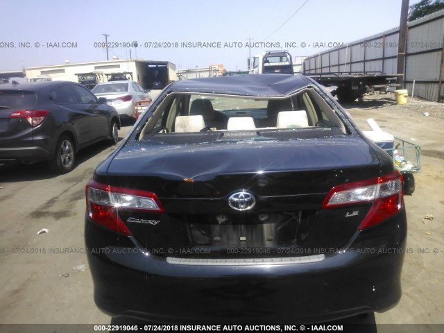 4T4BF1FKXER400350 - 2014 TOYOTA CAMRY L/SE/LE/XLE 黑色 照片 6
