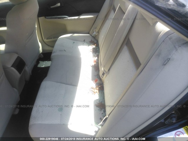 4T4BF1FKXER400350 - 2014 TOYOTA CAMRY L/SE/LE/XLE 黑色 照片 8