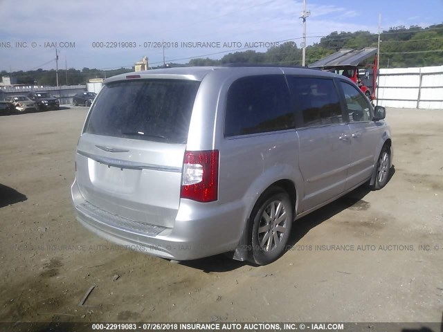 2A4RR8DG6BR655673 - 2011 CHRYSLER TOWN & COUNTRY TOURING L SILVER photo 4