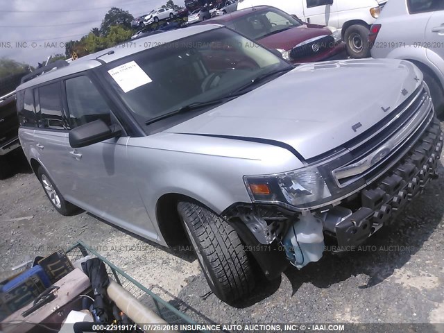 2FMGK5B85DBD31682 - 2013 FORD FLEX SE SILVER photo 1