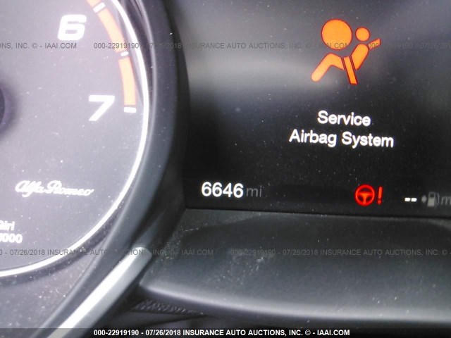 ZARFAEDN5H7558610 - 2017 ALFA ROMEO GIULIA Q4 蓝色 照片 7