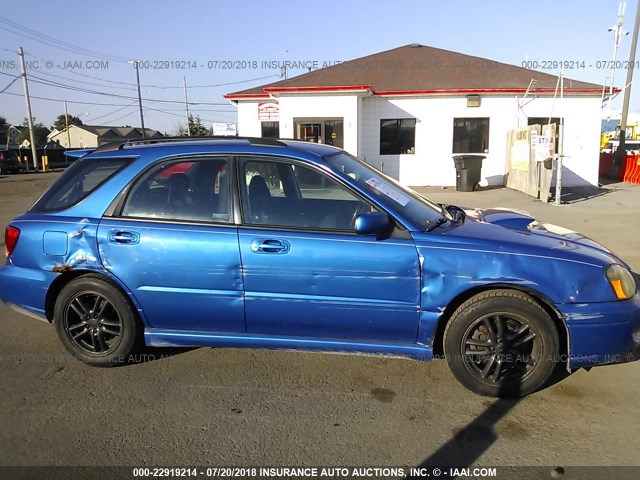 JF1GG29615G805121 - 2005 SUBARU IMPREZA WRX/VDT BLUE photo 6