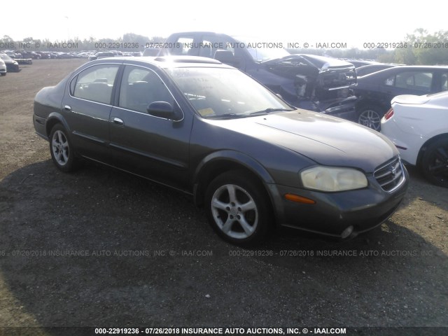 JN1CA31D1YT558871 - 2000 NISSAN MAXIMA GLE/GXE/SE GRAY photo 1