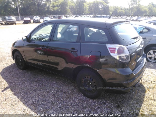 2T1KR32E35C372101 - 2005 TOYOTA COROLLA MATRIX XR GRAY photo 3