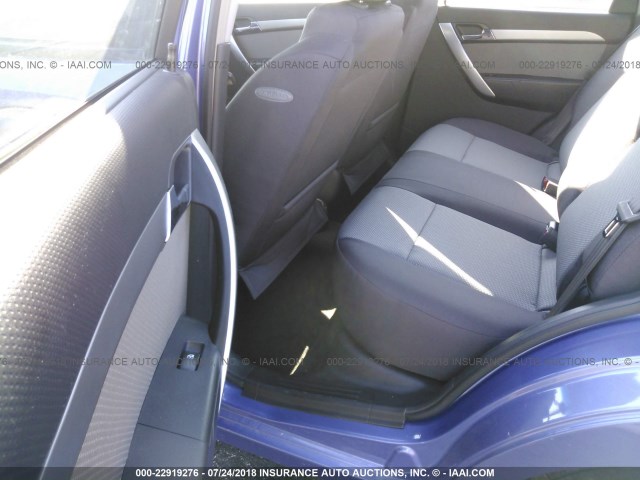 KL1TD66E29B314054 - 2009 CHEVROLET AVEO LS/LT 蓝色 照片 8