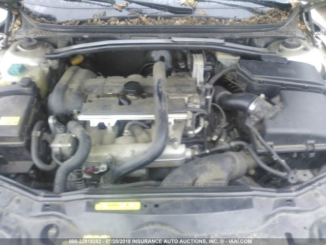 YV1TS592951406122 - 2005 VOLVO S80 2.5T SILVER photo 10