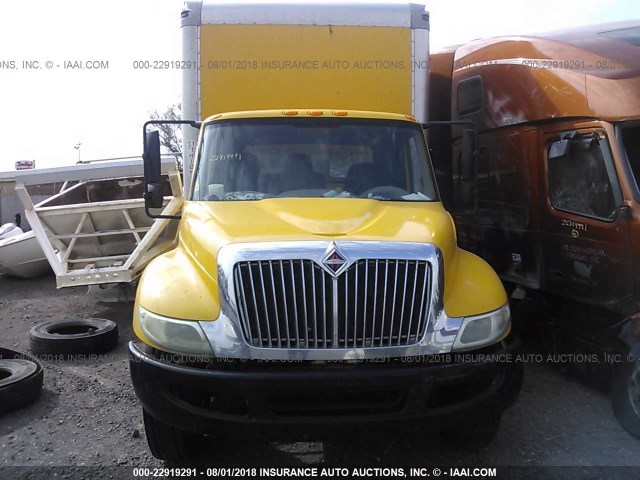 1HTMMAAL0CH457307 - 2012 INTERNATIONAL 4300 4300 YELLOW photo 8