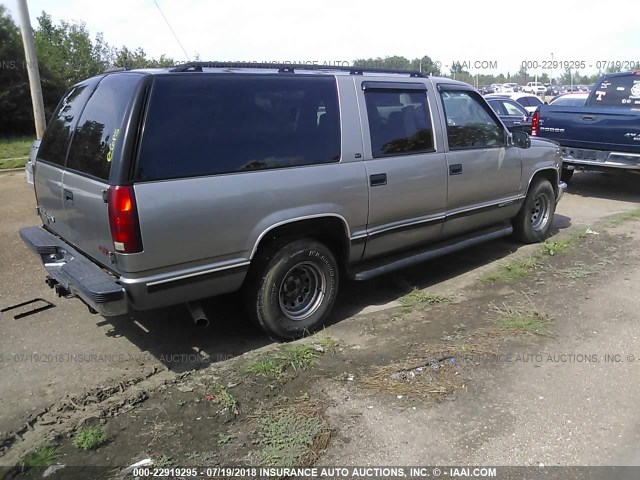 3GKEC16R6XG519041 - 1999 GMC SUBURBAN C1500 GOLD photo 4