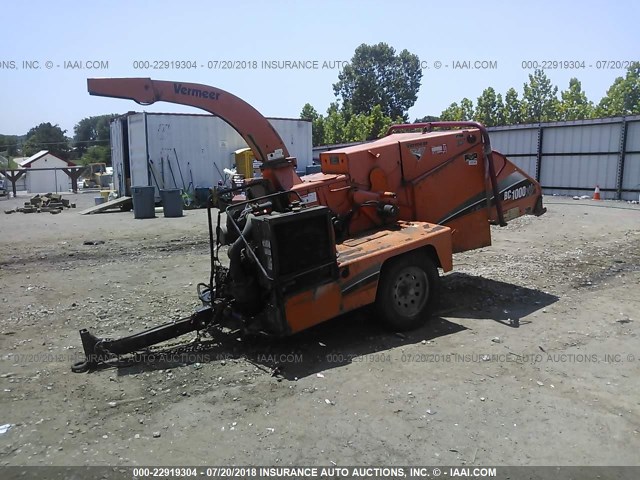 1VRY1119X81009960 - 2008 VERMEER CHIPPER BC1000XL  ORANGE photo 2