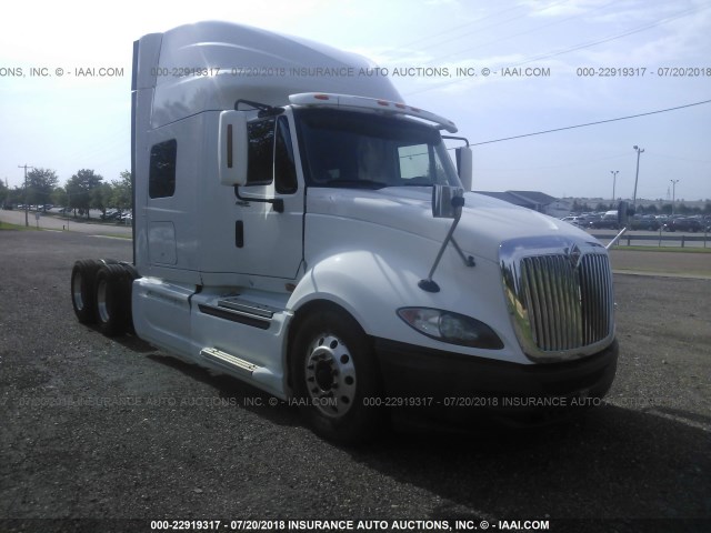 3HSCUAPR3BN215577 - 2011 INTERNATIONAL PROSTAR PREMIUM  WHITE photo 1