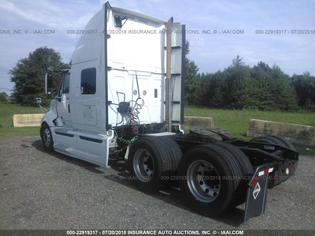 3HSCUAPR3BN215577 - 2011 INTERNATIONAL PROSTAR PREMIUM  WHITE photo 3