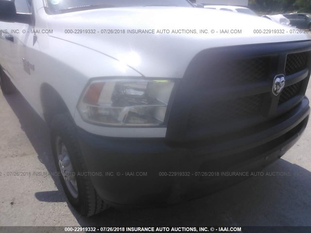 3C6TR5HT8DG593954 - 2013 RAM 2500 ST WHITE photo 6