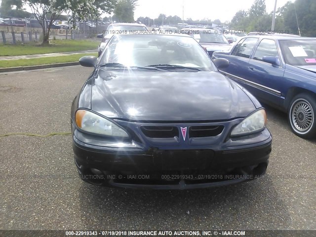 1G2NW12E84M690599 - 2004 PONTIAC GRAND AM GT BLACK photo 6