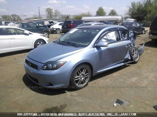 JTKDE3B71A0305810 - 2010 TOYOTA SCION TC 浅蓝色 照片 2