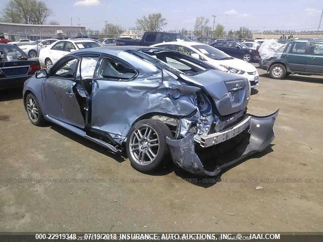 JTKDE3B71A0305810 - 2010 TOYOTA SCION TC 浅蓝色 照片 3