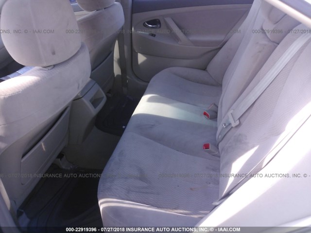 4T4BF3EKXBR137494 - 2011 TOYOTA CAMRY SE/LE/XLE WHITE photo 8