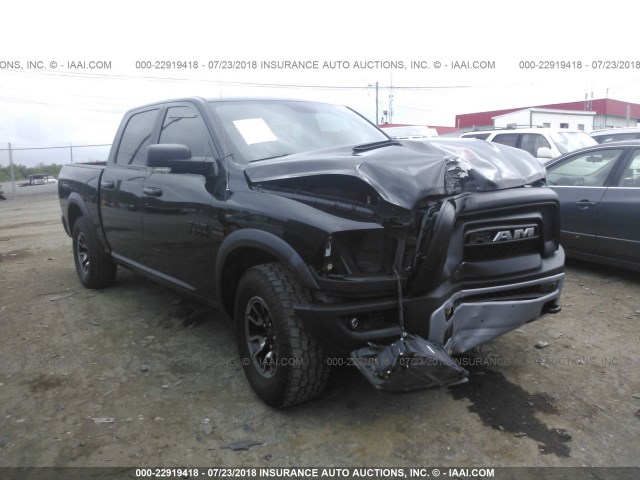 1C6RR7YTXGS210874 - 2016 RAM 1500 REBEL შავი ფოტო 1