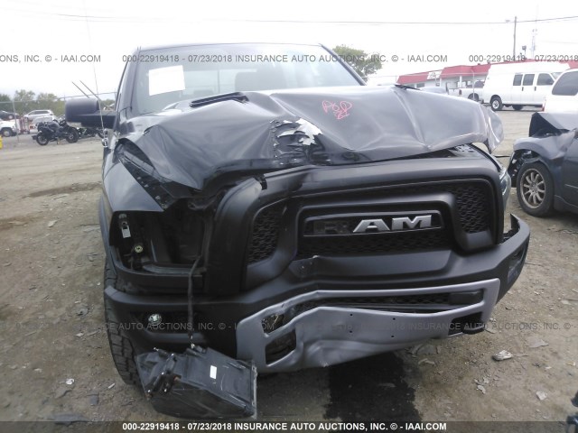 1C6RR7YTXGS210874 - 2016 RAM 1500 REBEL შავი ფოტო 6