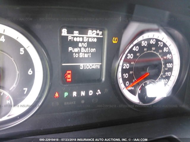 1C6RR7YTXGS210874 - 2016 RAM 1500 REBEL შავი ფოტო 7