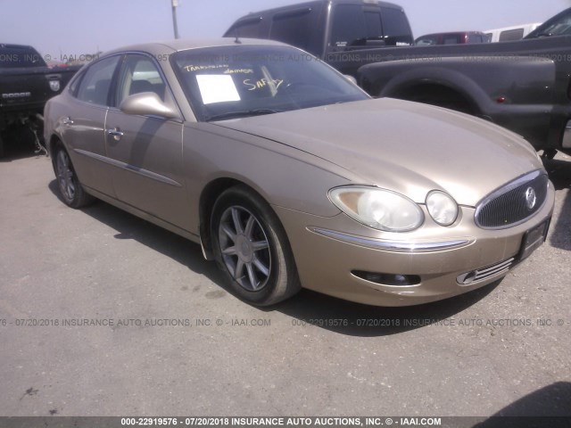 2G4WE567251292321 - 2005 BUICK LACROSSE CXS TAN photo 1