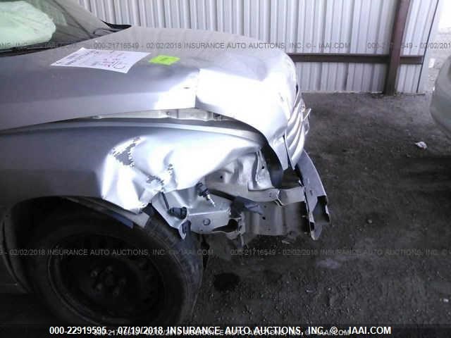 3GNBAADB2AS543309 - 2010 CHEVROLET HHR LS Plata foto 6