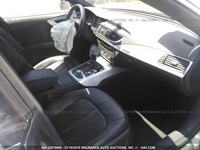 WAUYGAFCXCN172630 - 2012 AUDI A7 PREMIUM PLUS GRAY photo 5