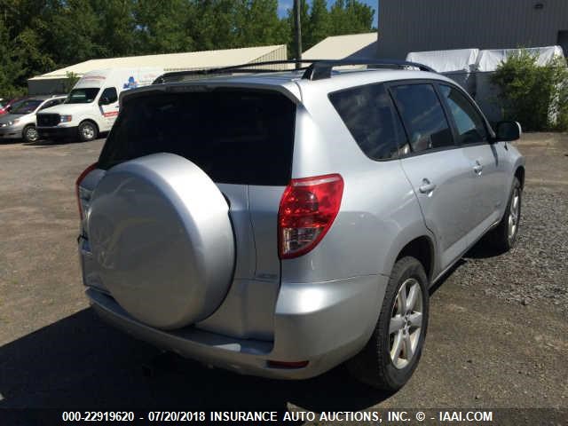 JTMBD31V065043743 - 2006 TOYOTA RAV4 LIMITED GRAY photo 4