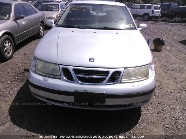 YS3EB49E133039665 - 2003 SAAB 9-5 LINEAR GRAY photo 6