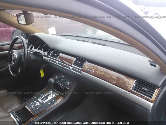 WAUMV44E37N020852 - 2007 AUDI A8 L QUATTRO BLACK photo 5