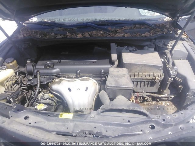 4T1BE46K17U513105 - 2007 TOYOTA CAMRY NEW GENERAT CE/LE/XLE/SE BLACK photo 10
