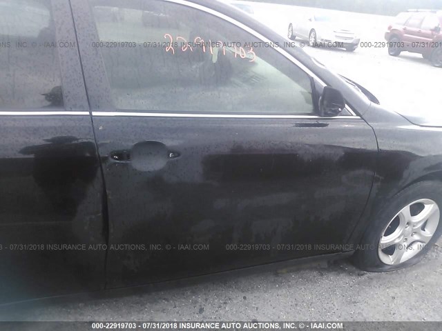 4T1BE46K17U513105 - 2007 TOYOTA CAMRY NEW GENERAT CE/LE/XLE/SE BLACK photo 6