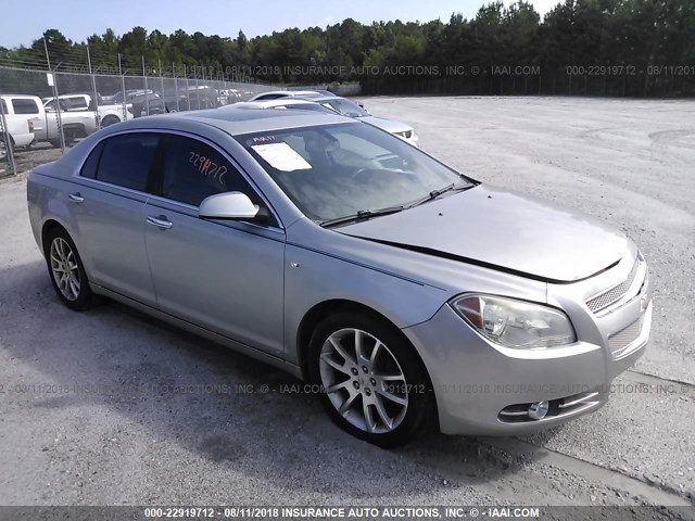 1G1ZK57788F249519 - 2008 CHEVROLET MALIBU LTZ 灰色 照片 1