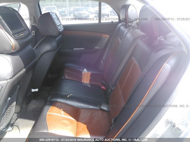 1G1ZK57788F249519 - 2008 CHEVROLET MALIBU LTZ 灰色 照片 8