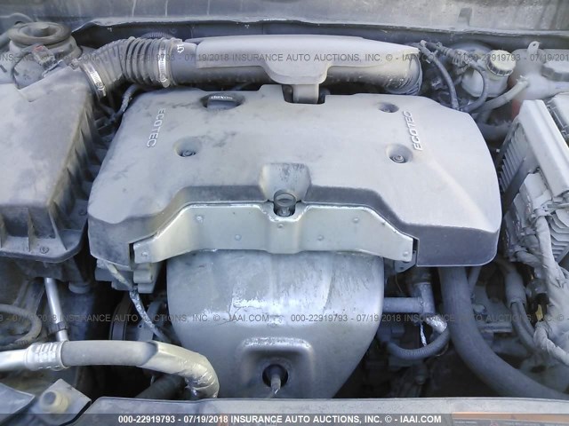 1G11C5SL4FF245186 - 2015 CHEVROLET MALIBU 灰色 照片 10