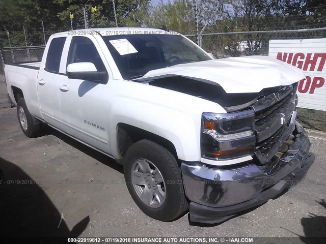 1GCRCREC1JZ153828 - 2018 CHEVROLET SILVERADO C1500 LT WHITE photo 1