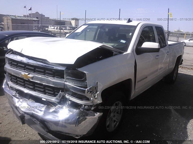 1GCRCREC1JZ153828 - 2018 CHEVROLET SILVERADO C1500 LT WHITE photo 2