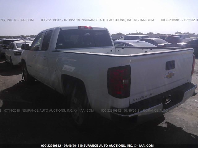 1GCRCREC1JZ153828 - 2018 CHEVROLET SILVERADO C1500 LT Weiß Foto 3