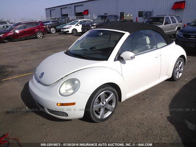 3VWFF31Y27M421785 - 2007 VOLKSWAGEN NEW BEETLE TRIPLE WHITE WHITE photo 2