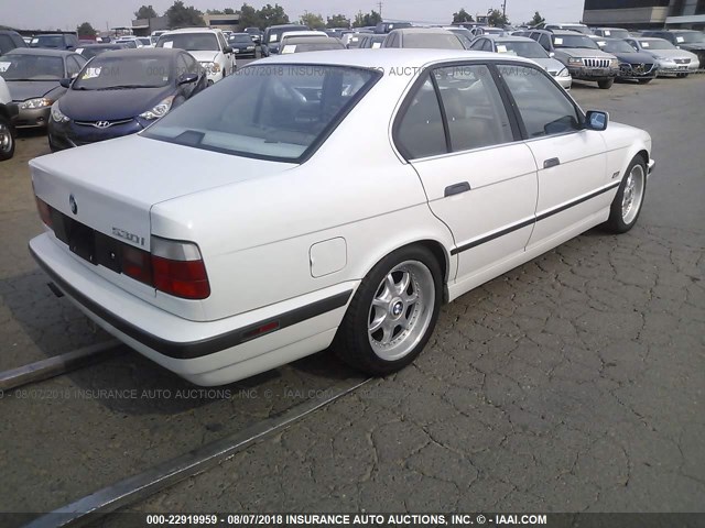WBAHE1325SGE55007 - 1995 BMW 530 I WHITE photo 4