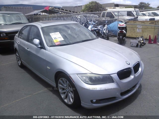 WBAPH7C5XBE683111 - 2011 BMW 328 I SILVER photo 1