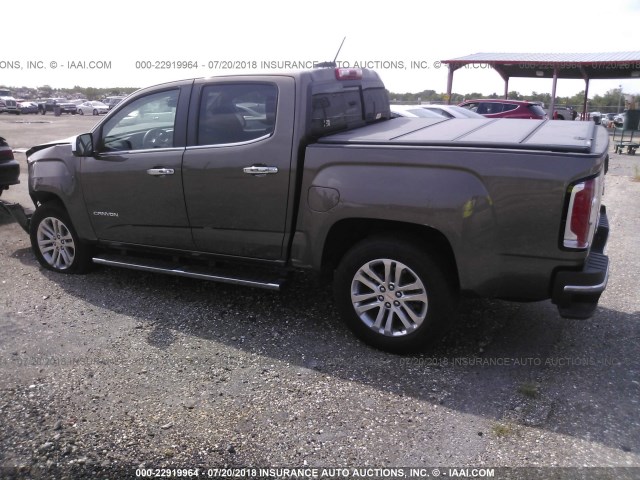 1GTG5DEN7H1237232 - 2017 GMC CANYON SLT BROWN photo 3