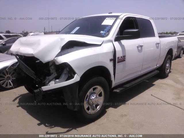 3C6TR4DT4FG593033 - 2015 RAM 2500 SLT WHITE photo 2