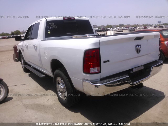 3C6TR4DT4FG593033 - 2015 RAM 2500 SLT WHITE photo 3