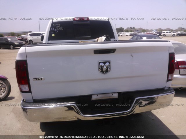 3C6TR4DT4FG593033 - 2015 RAM 2500 SLT WHITE photo 6