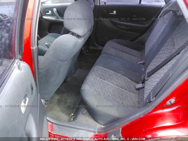 JM1BJ245531130359 - 2003 MAZDA PROTEGE PR5 红色 照片 8