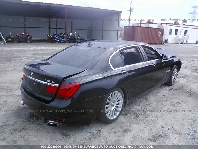 WBAKC8C54BC432966 - 2011 BMW 750 LXI BLACK photo 4