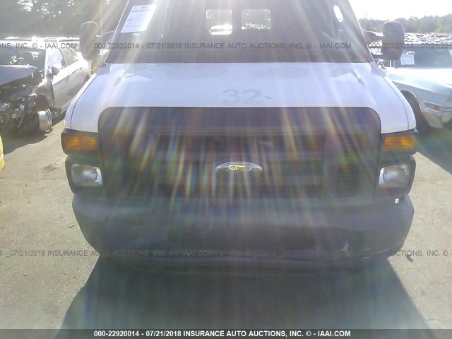 1FTSS3EL7BDA24041 - 2011 FORD ECONOLINE E350 SUPER DUTY VAN WHITE photo 6