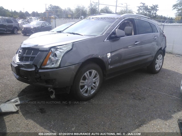 3GYFNAEYXBS514878 - 2011 CADILLAC SRX LUXURY COLLECTION BROWN photo 2