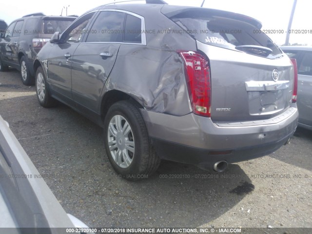 3GYFNAEYXBS514878 - 2011 CADILLAC SRX LUXURY COLLECTION BROWN photo 3