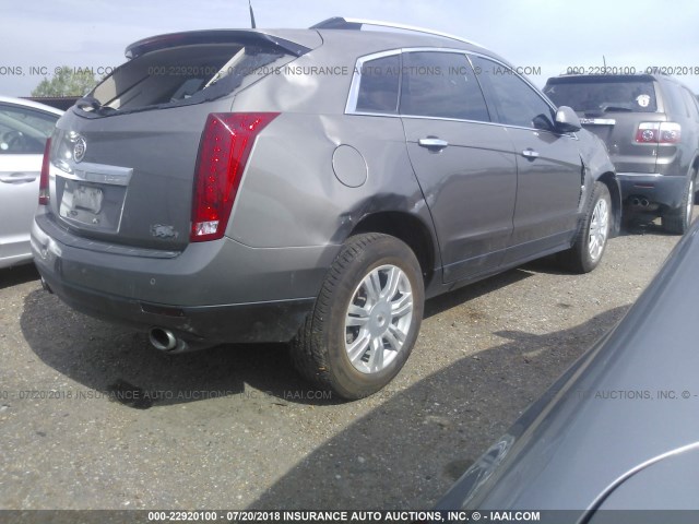 3GYFNAEYXBS514878 - 2011 CADILLAC SRX LUXURY COLLECTION BROWN photo 4